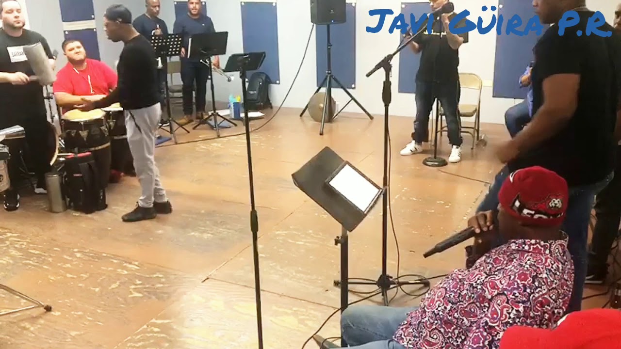 Johny Ventura- ensayo para Choliseo P.R. 2019!!! Banda P.R. (Javi Güira)