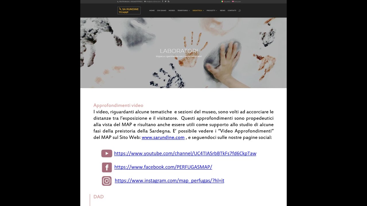 #sarundine e #map_perfugas per le #scuole!