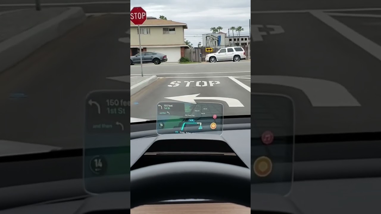 HUD для Tesla Model 3 и Model Y