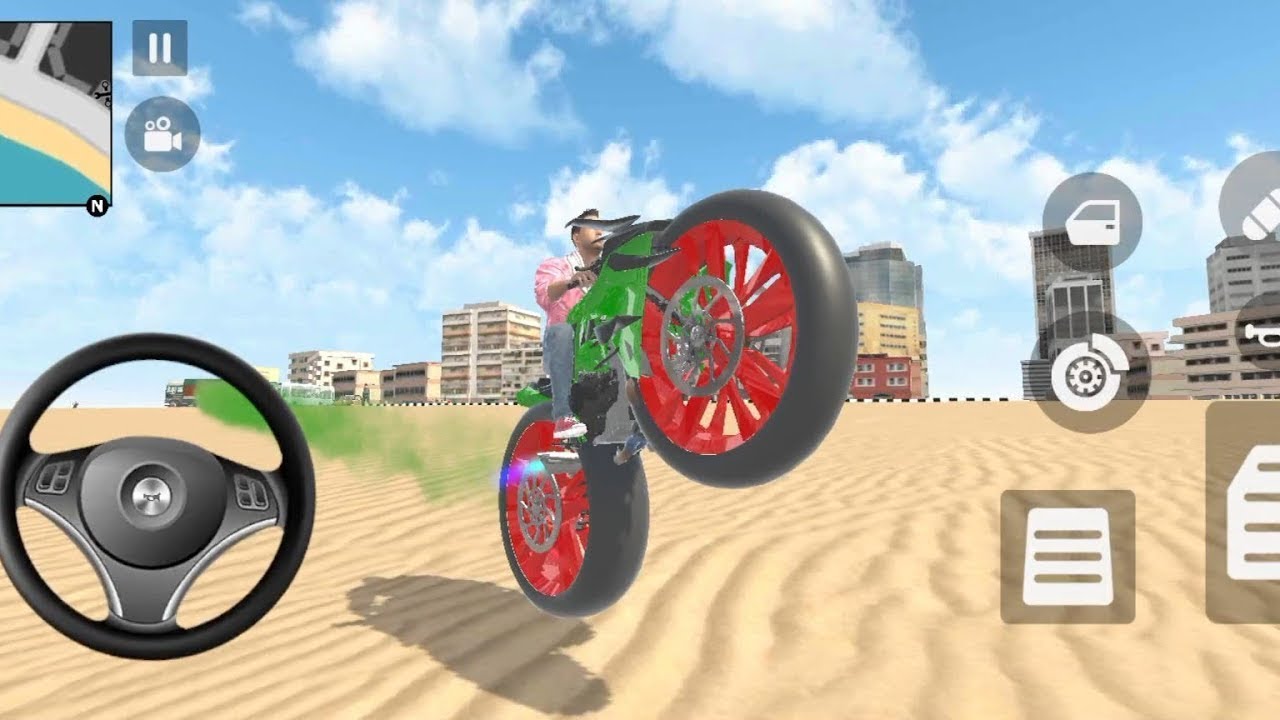 😍Ultimate Vehicle Collection in Indian Theft Auto Simulator🤑 Franklin all bikes washing