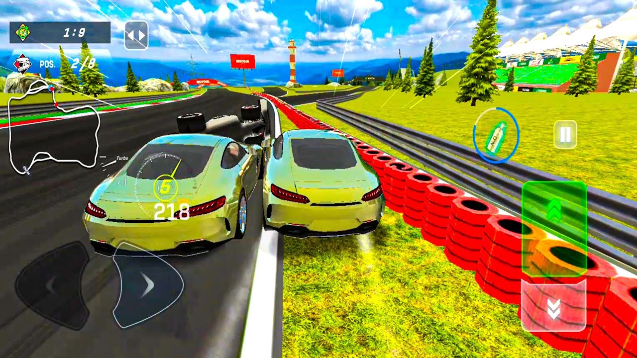 Turbo X Moto Car Racing Driving Car Game Play 