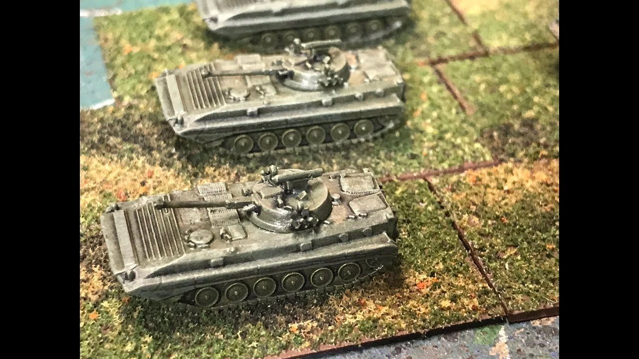 6mm Cold War - Painting Soviet BMP-2 from CinC