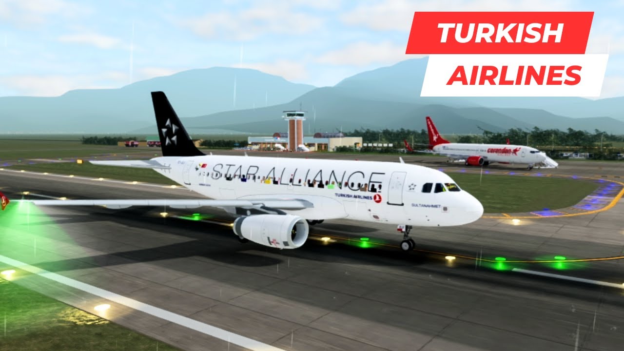 ROBLOX | Turkish Airlines - Business Class [A319] (Roblox Airline)