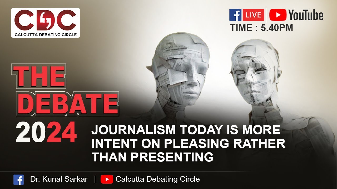 Journalism today is more intent on pleasing rather than presenting
