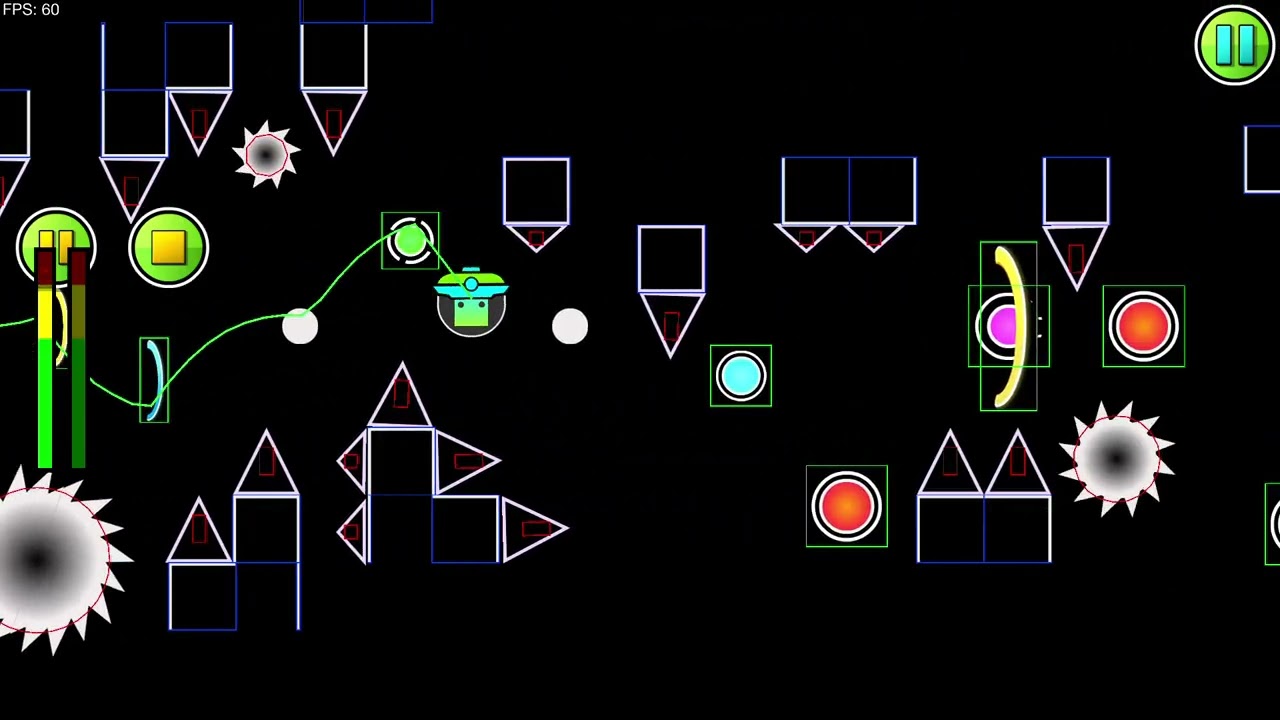 Day 1 of decorating a copied gd easy layout. #geometrydash #gd 