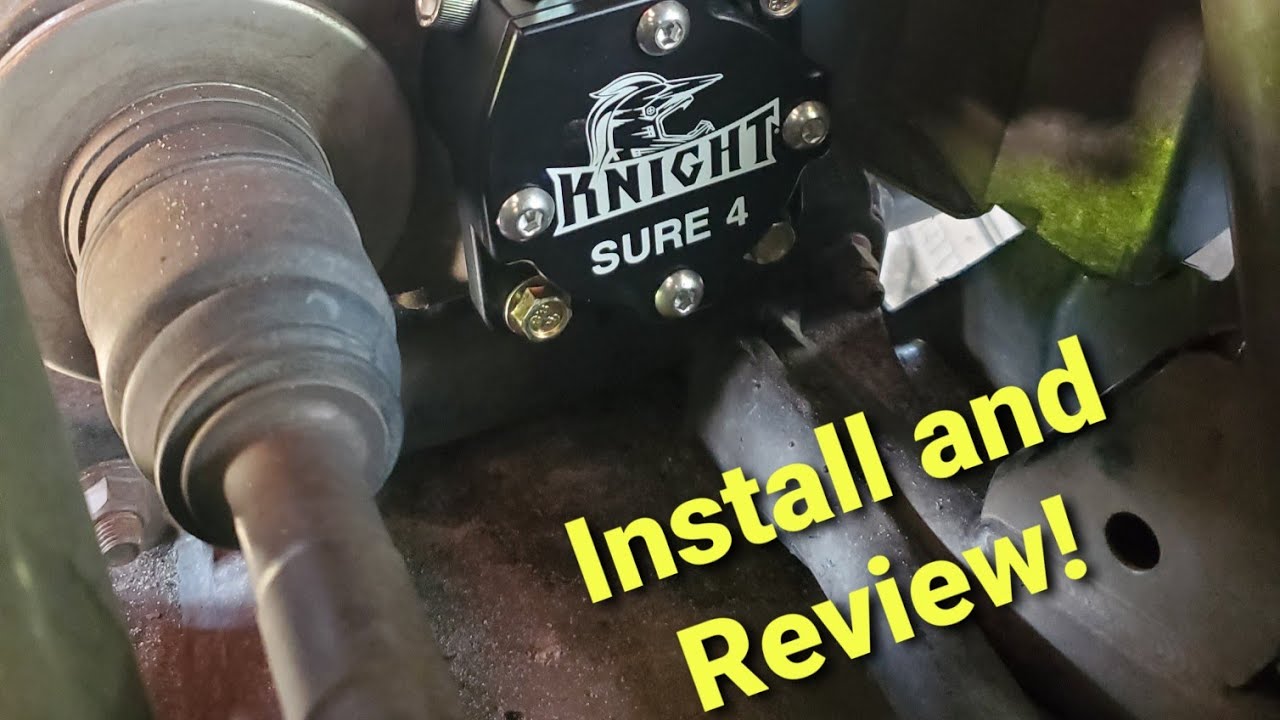 How To: Honda 500 Knight ATV Sure4 Manual Diff Lock Kit