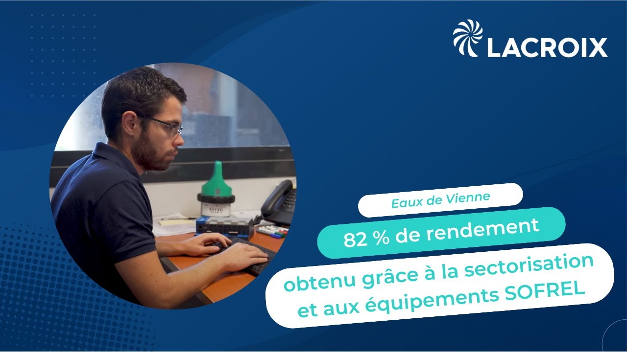 Télégestion des réseaux d'eau des Eaux de Vienne avec les automates et data loggers SOFREL