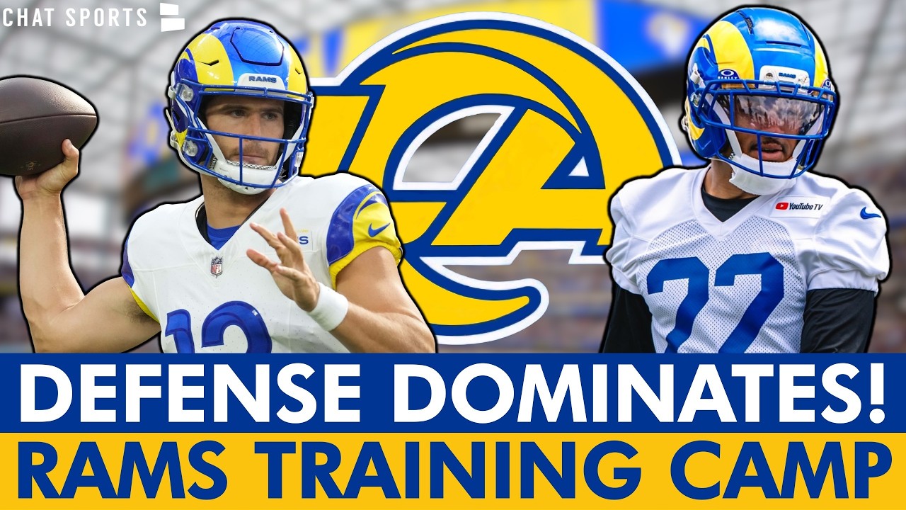 Rams Defense SHINES! LA Rams Training Camp Takeaways Ft. Stetson Bennett & Trent McDuffie