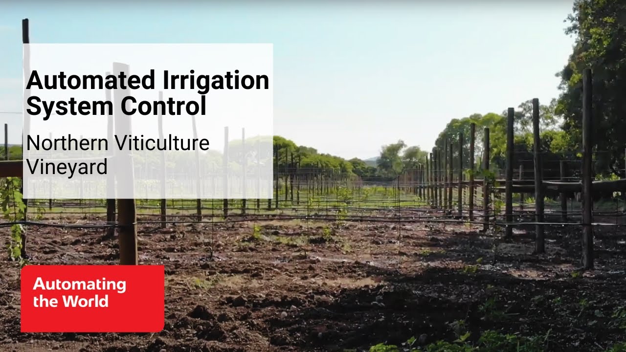Automatic Irrigation System | Northern Viticulture Vineyard & Mitsubishi Electric