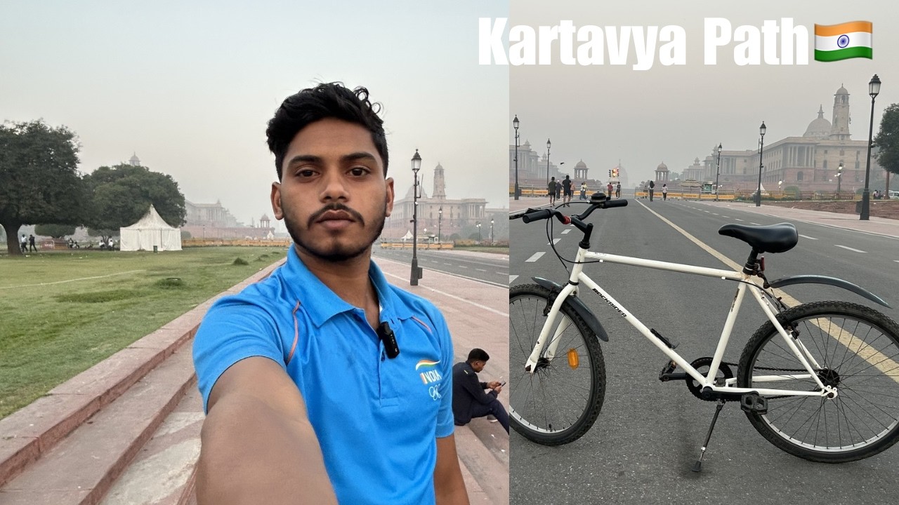 Cycling On India Gate🇮🇳 | Weekend Market Shopping 😍