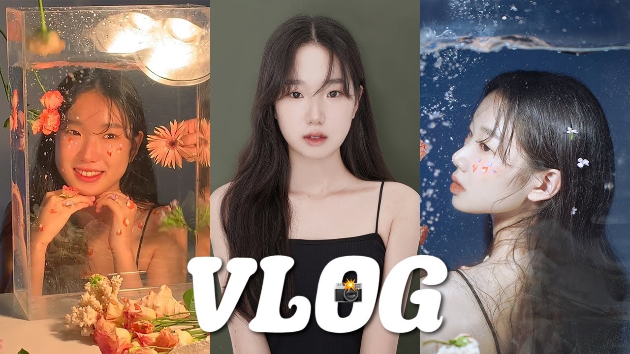 산호맨숀 필독서✨ 눈물 흘리고 레전드 사진 찍기 | 재방문자의 수조촬영 셀프 헤어, 의상, 메이크업