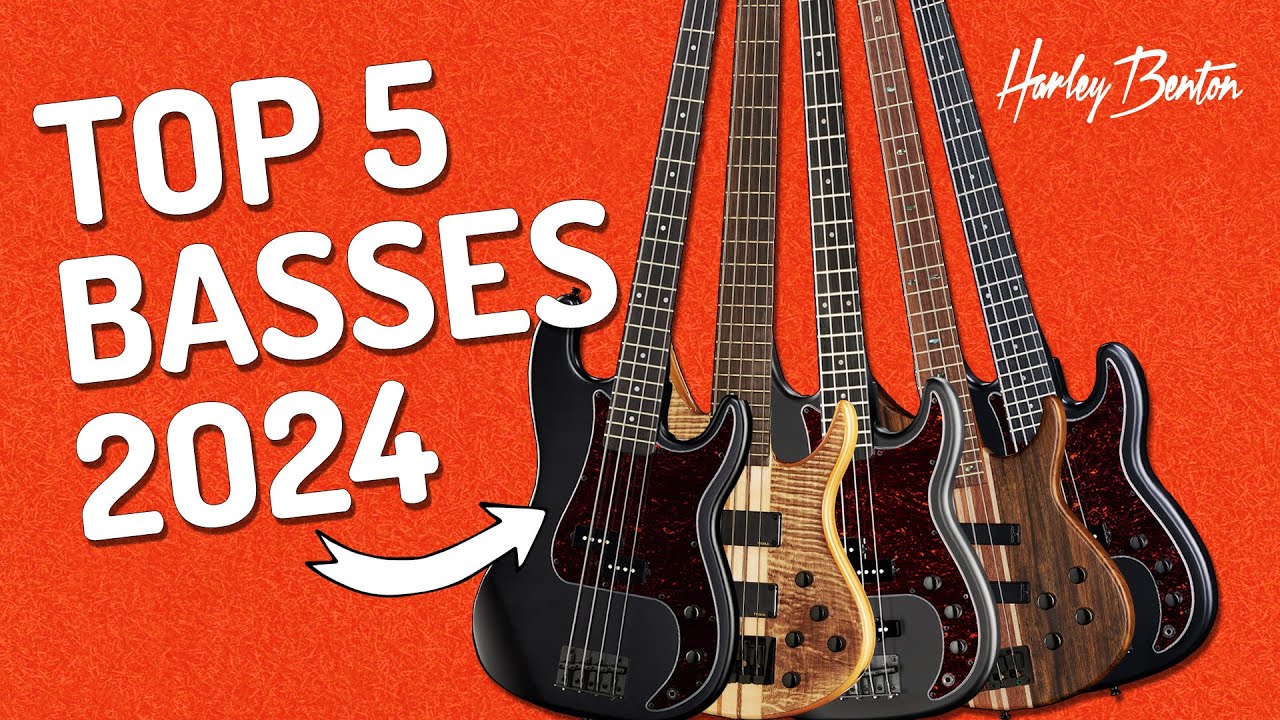 Harley Benton - Top 5 Basses - 2024 - A great mix!
