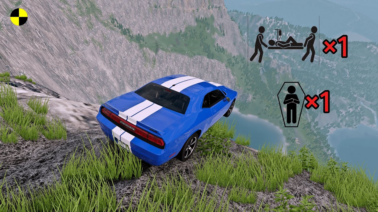 Realistic High-Speed Car Crashes in BeamNG.drive #86 | Ultra Detailed Crash Compilation