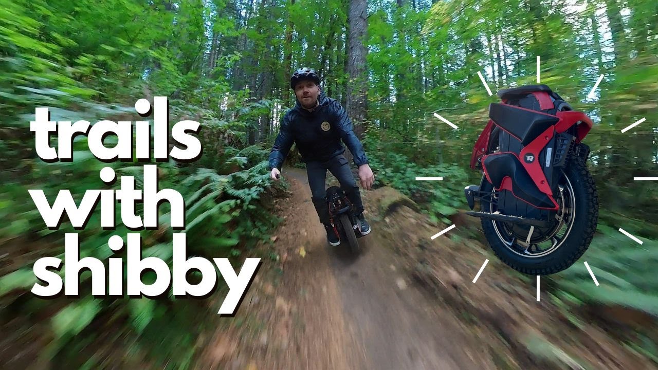 Electric Unicycle Trail Flow - KingSong S22