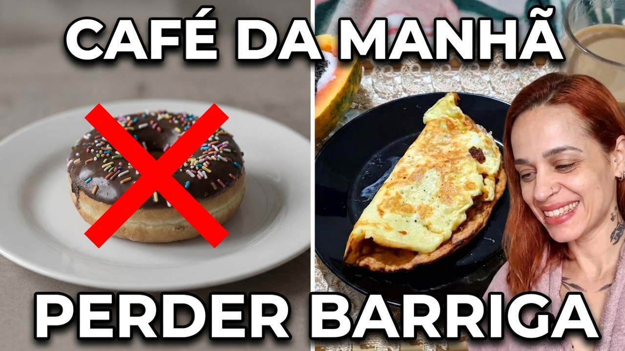 4 opções de café da manhã saudáveis para Perder Barriga | Uma  Opção Low Carb 