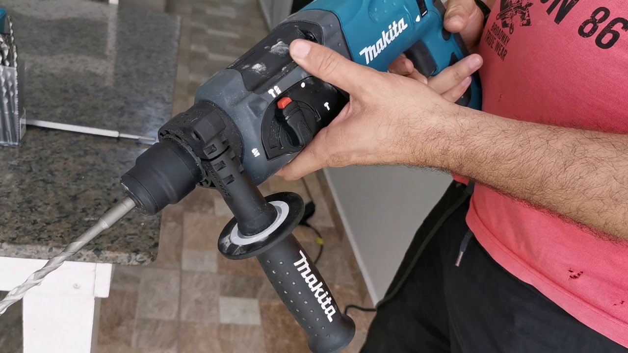 Martelete makita Hr2470 minhas impressões e teste rápido