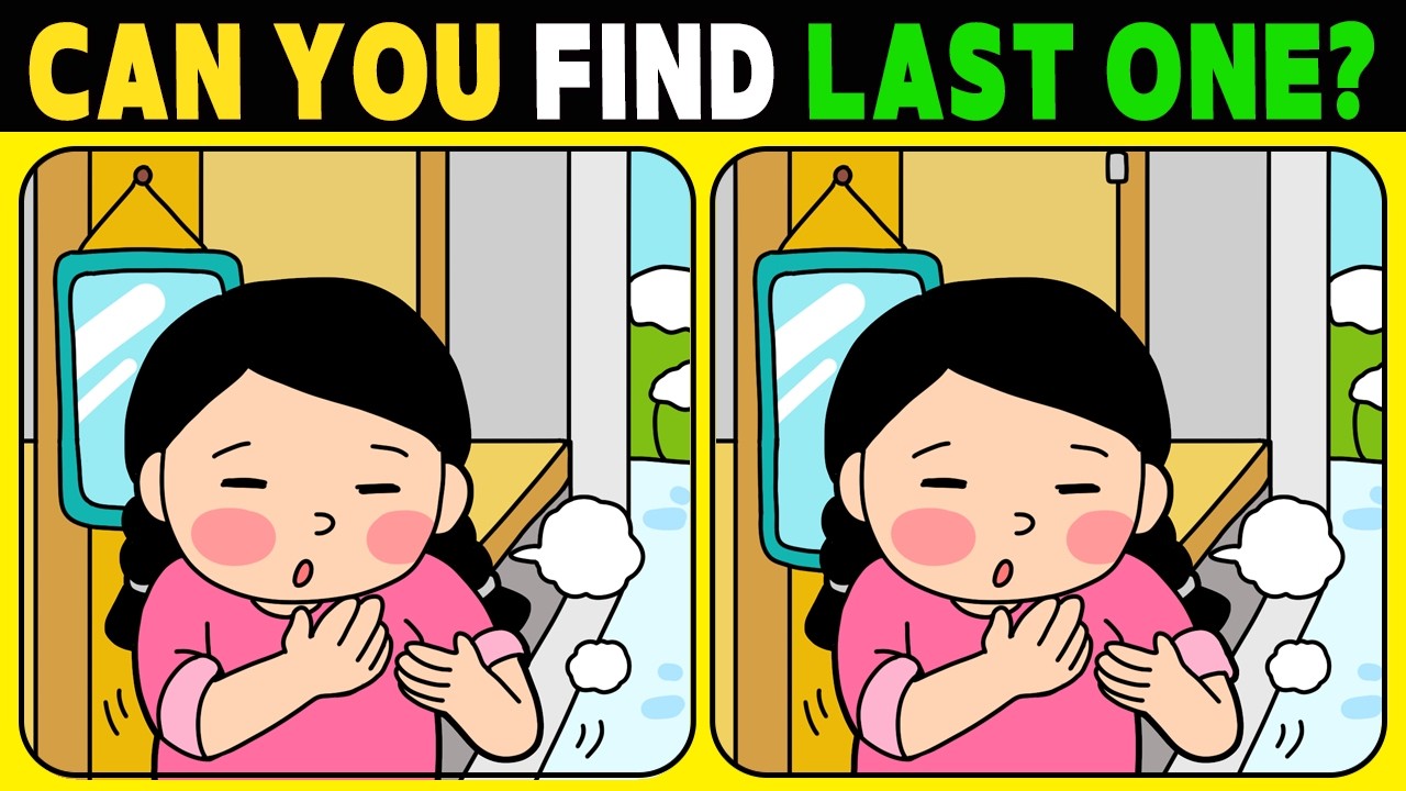 【Spot the difference】Are you a genius? Only 1% can solve this!【 Find the difference 】 No.1283