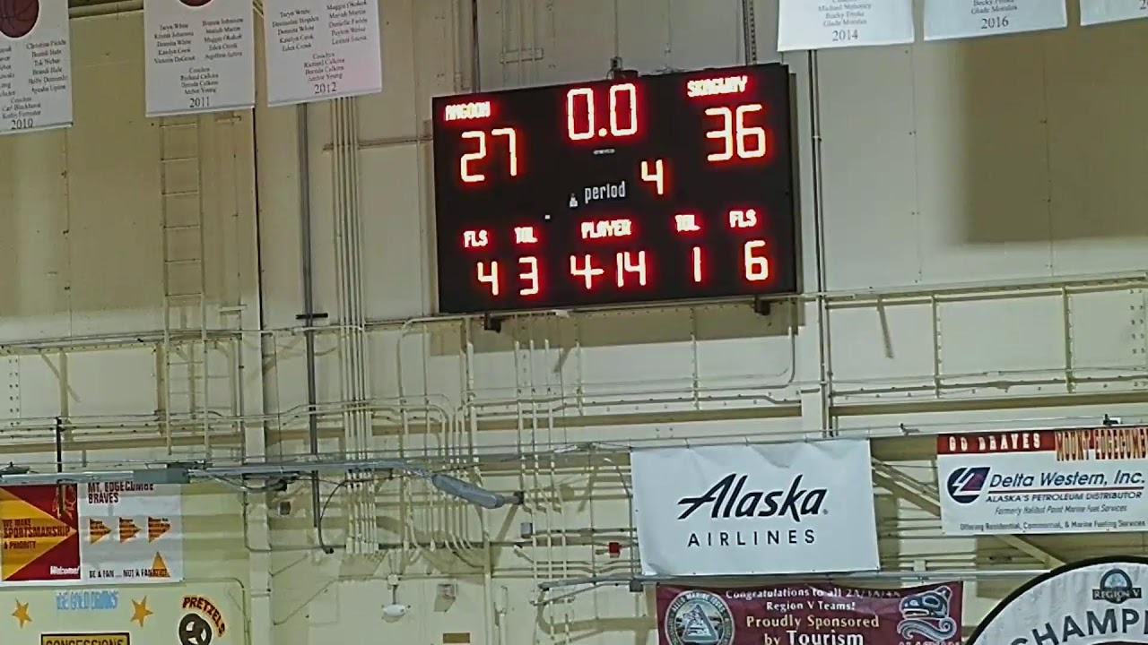 Region 5 ANGOON VS. SKAGWAY