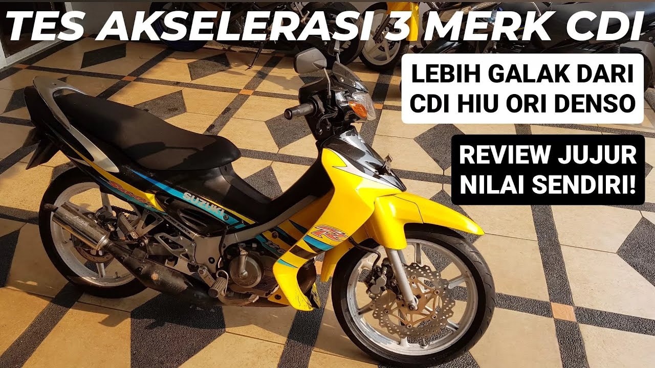 CDI SATRIA 2TAK ORI DENSO HIU VS CDI BINAPARTS VS CDI SATRIA FU