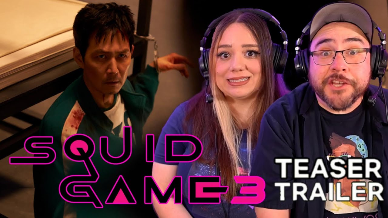Squid Game SEASON 3 Official Teaser Trailer REACTION | Netflix