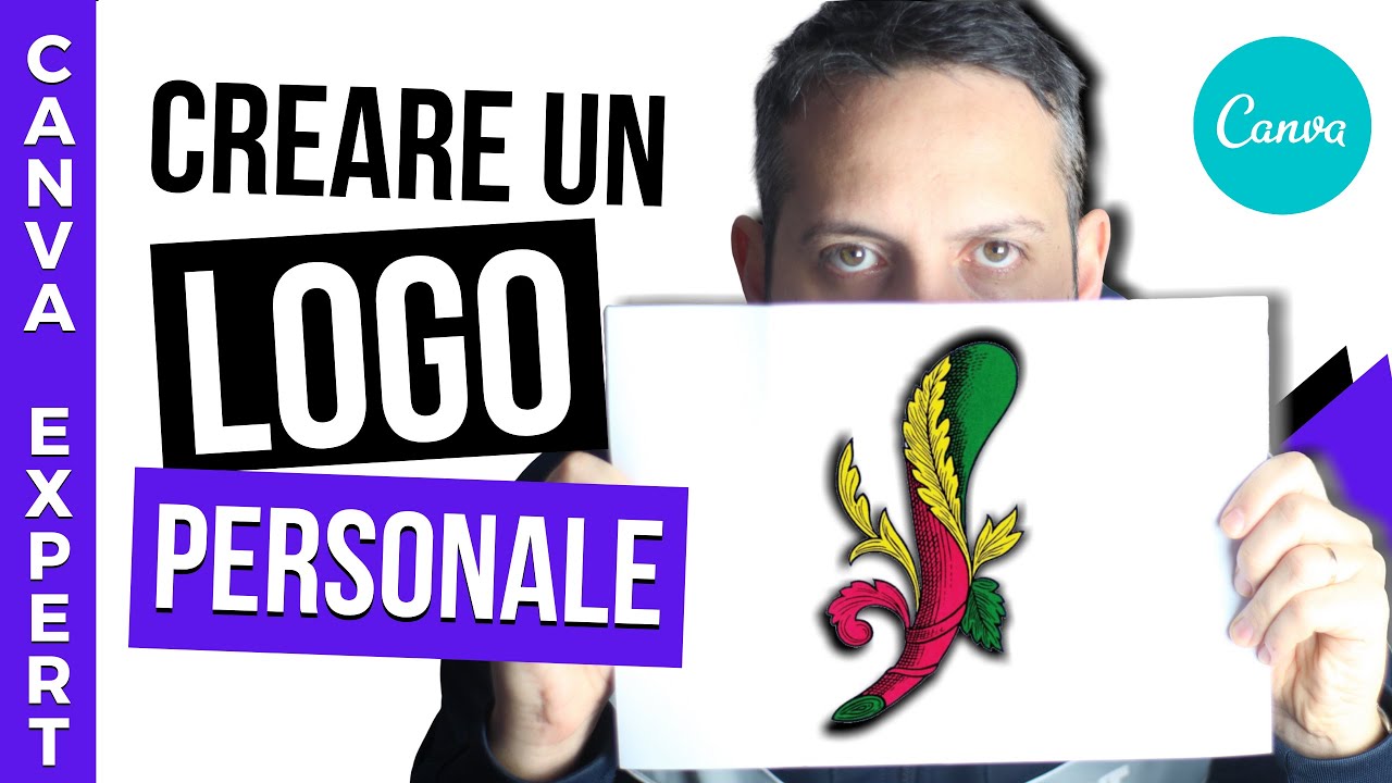 Crea un LOGO per un Brand Personale con CANVA | Tutorial Canva Italiano