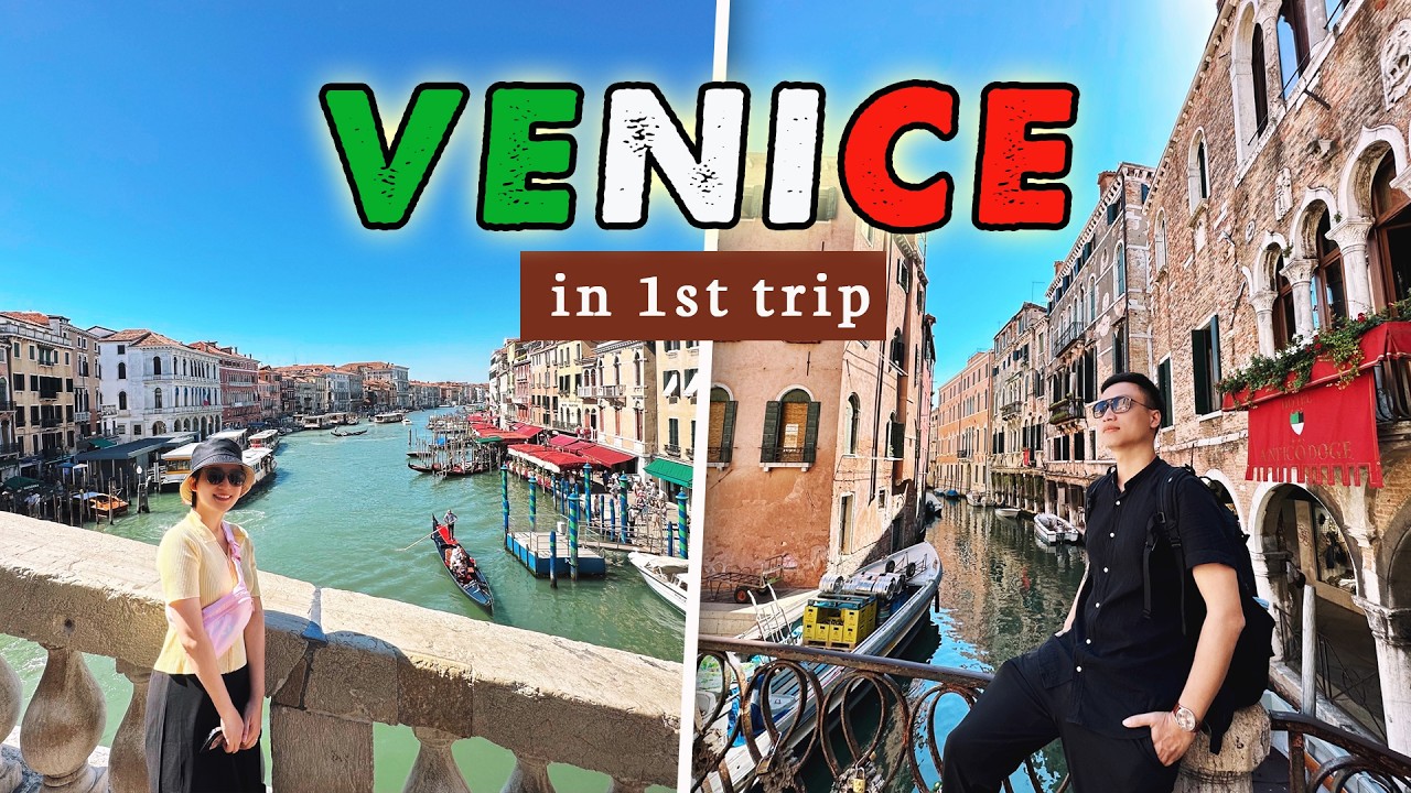 Cảm Giác Lần Đầu Đến Venice Như Thế Nào ? Lee Vivu Đi Châu Âu