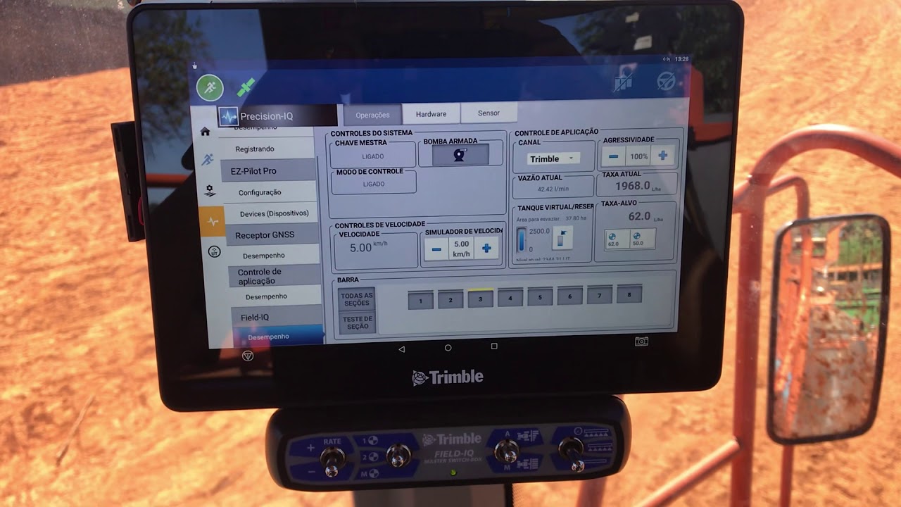 Trimble GFX-750 field-iq líquido #Trimble