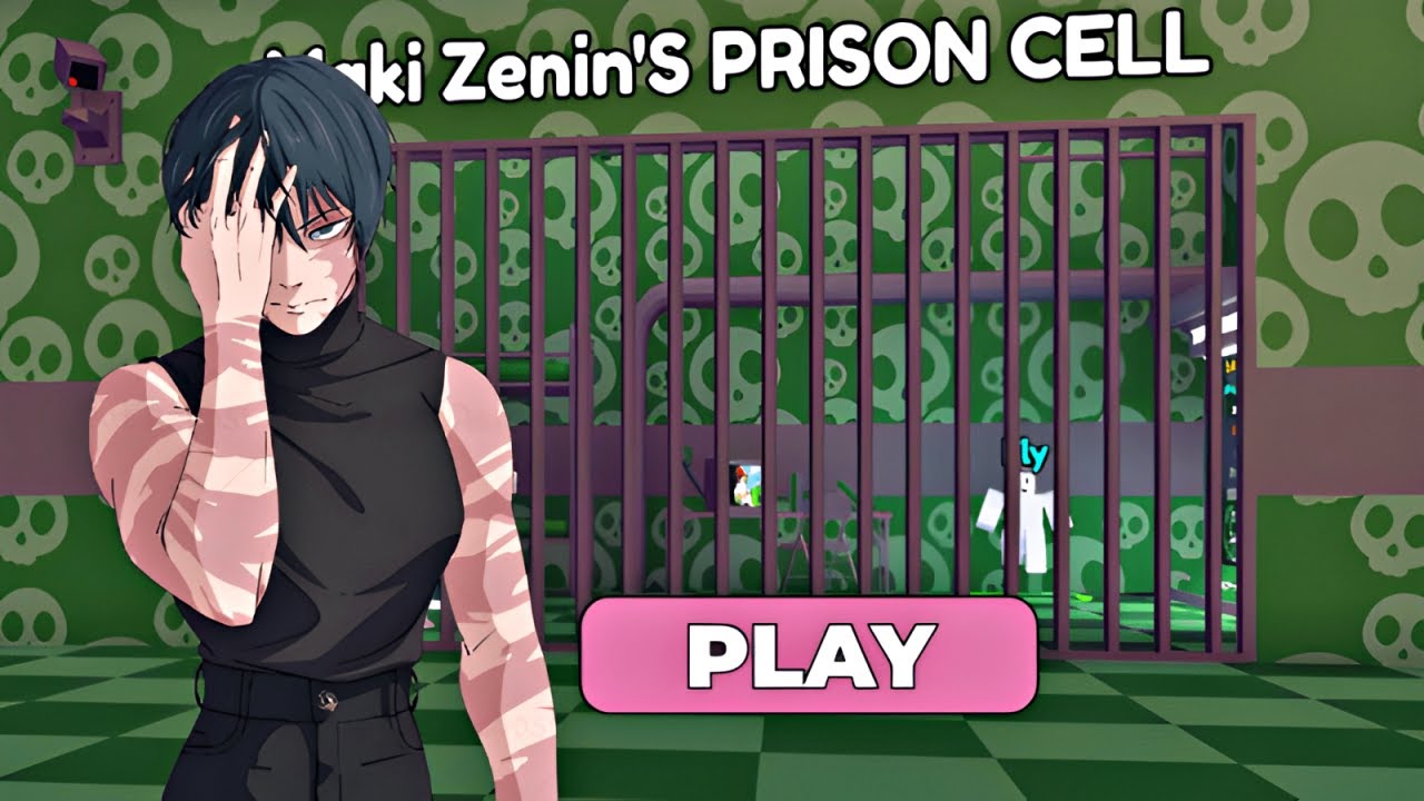Escaping Maki Zenin’s DEADLY Prison Run… 😨  Gameplay  #roblox