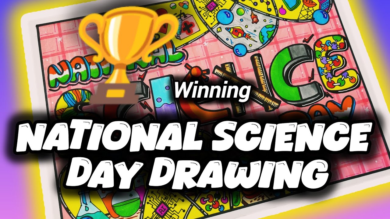 National Science Day Drawing Ideas | Best Posters on Science Day for competition #nationalscienceday
