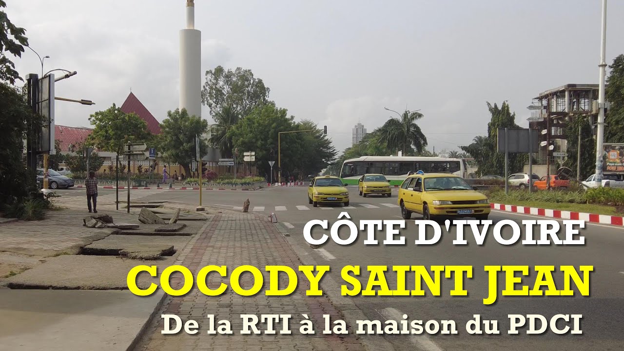 Abidjan - COCODY SAINT JEAN CITÉ ROUGE à la maison du PDCI ( CÔTE d'IVOIRE) Mars 2025