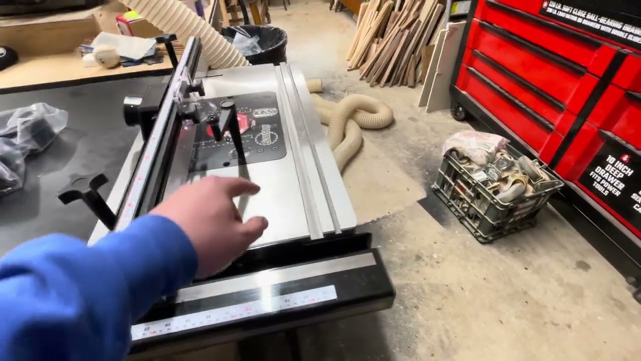 Sawstop Upgrade With Router Table