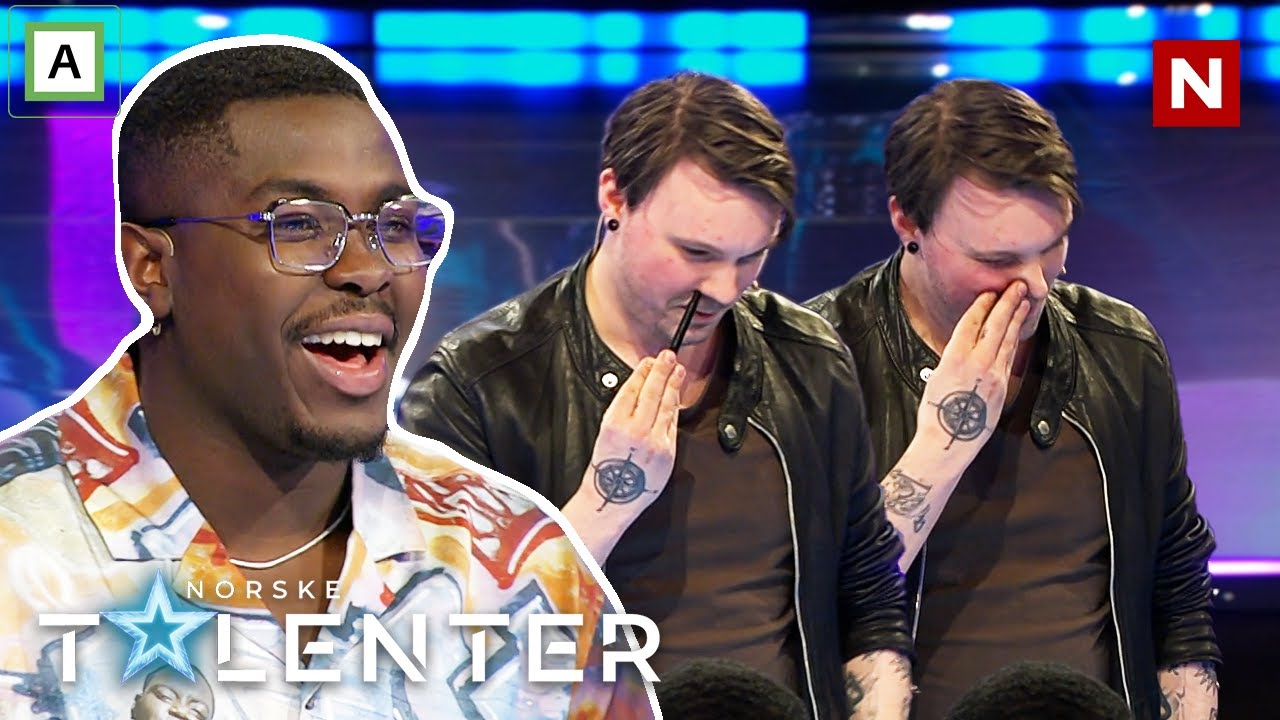 Tom Henning lurer Hkeem trill rundt med close-up magi! | Auditions | Norske talenter