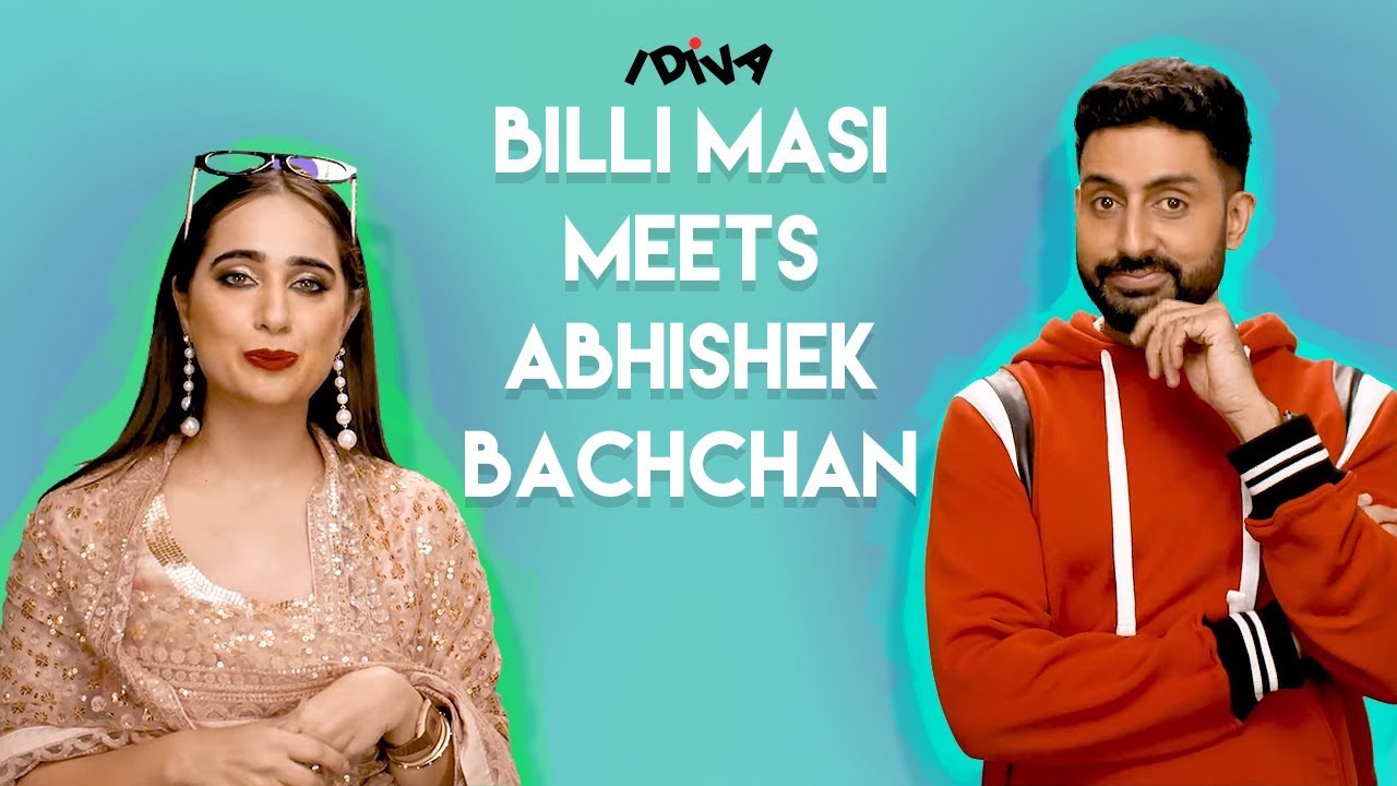 iDIVA - When South Delhi Aunty Billi Maasi Met Abhishek Bachchan