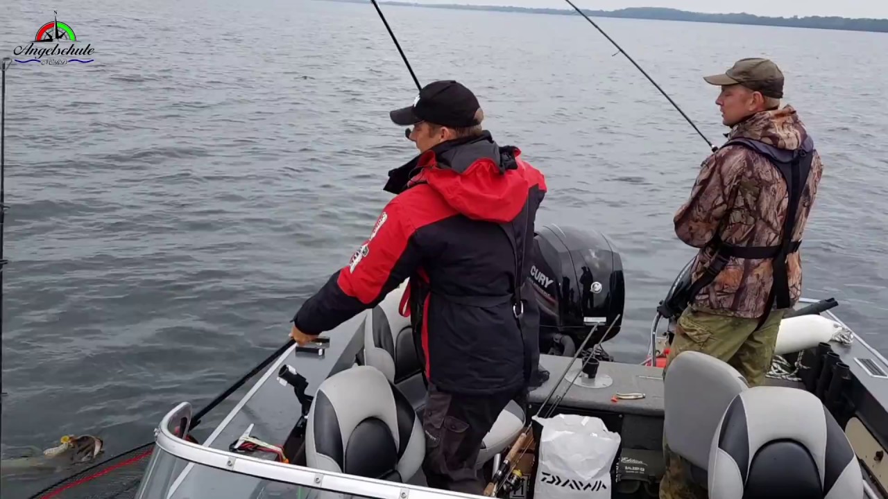 Hecht Doppeldrill Schweriner See mit Jan Pusch