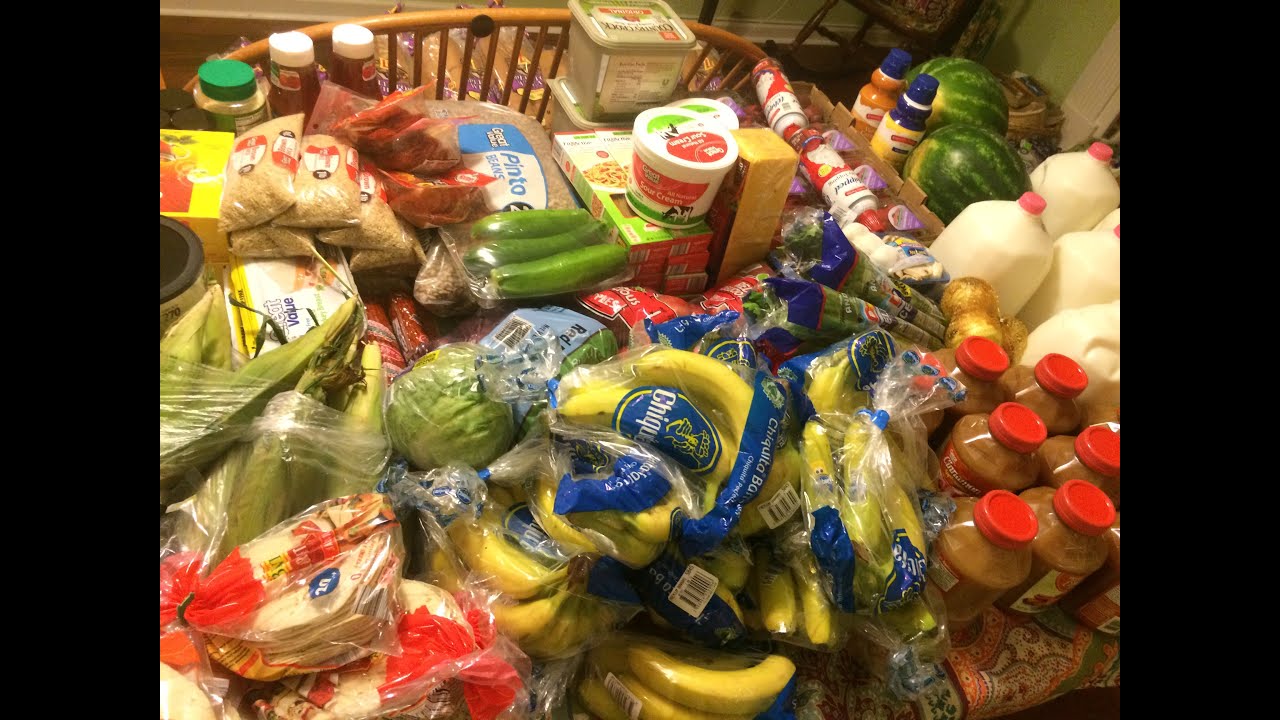 HUGE Large Family $620 Once-A-Month Grocery Shopping Haul!