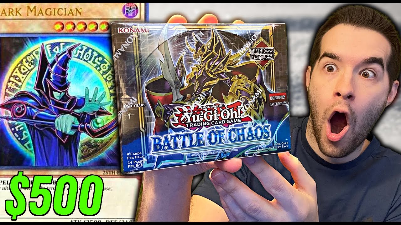 NEW Dark Magician Yugioh Set Opening (Battles Of Chaos)