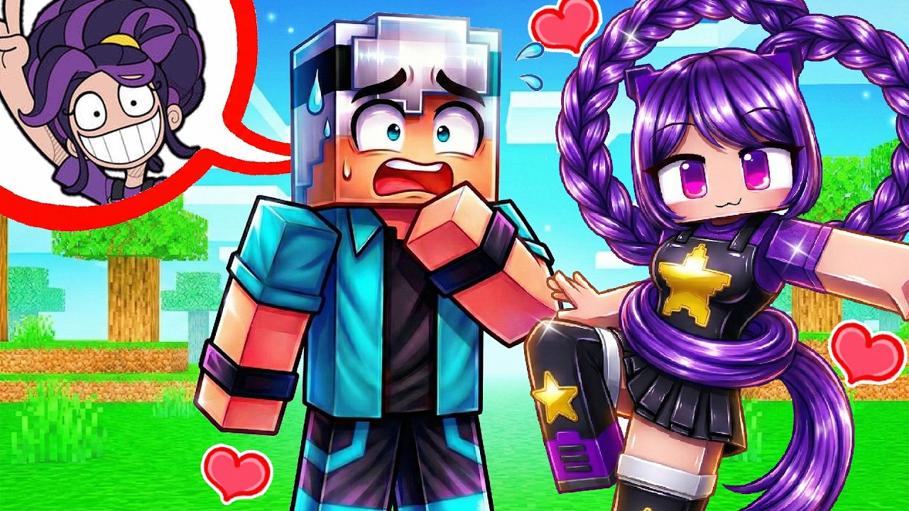 SOU o CRUSH DA LILY LOVE BRAIDS no Minecraft