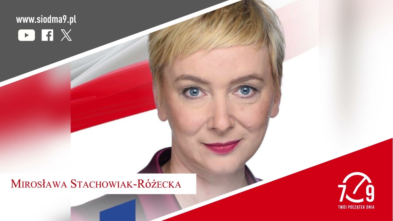 Mirosława Stachowiak-R&oacute;żecka Poseł na Sejm RP, Prawo i Sprawiedliwość.