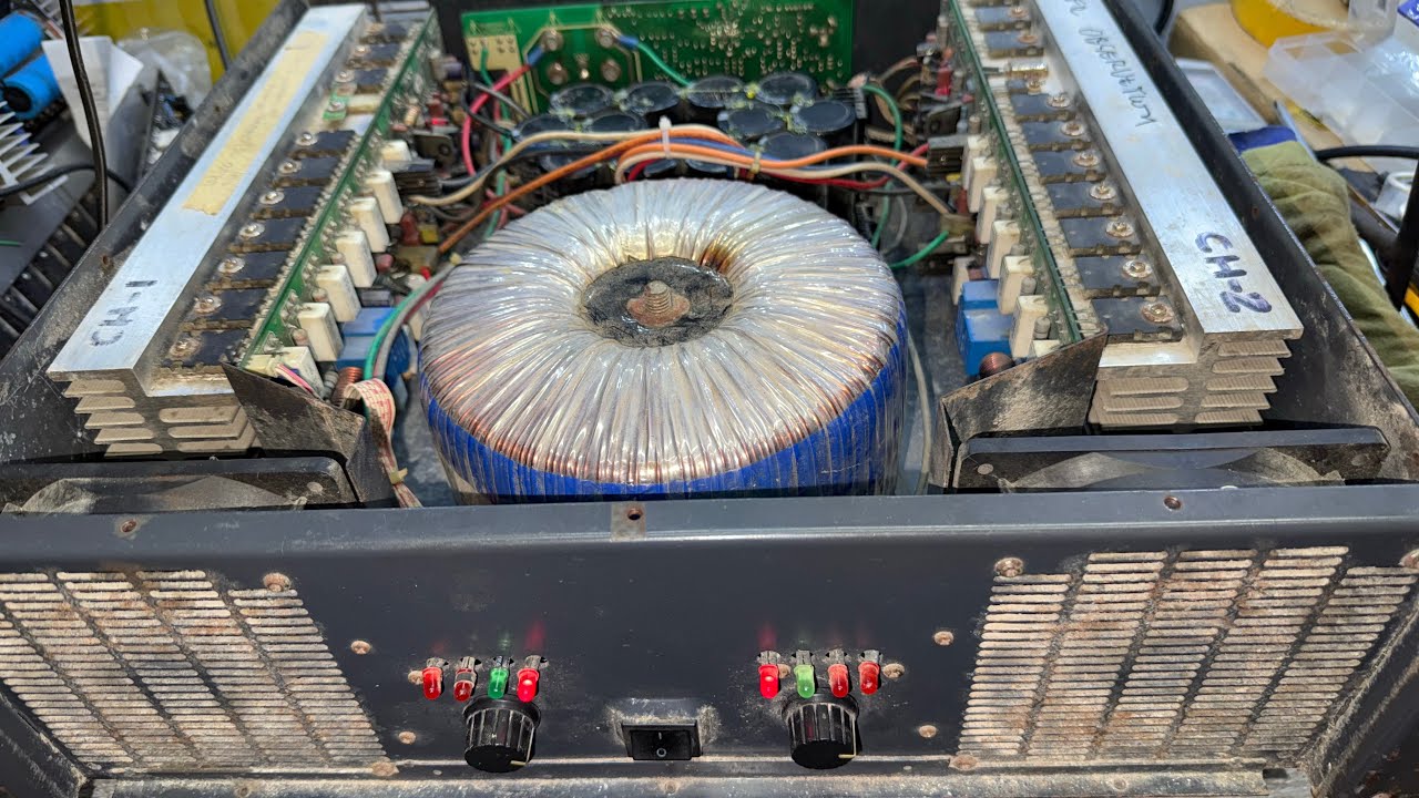 KONZERT K10 POWER AMPLIFIER TIPS KUNG PANU PABABAIN ANG BIASING AT RECONDITION