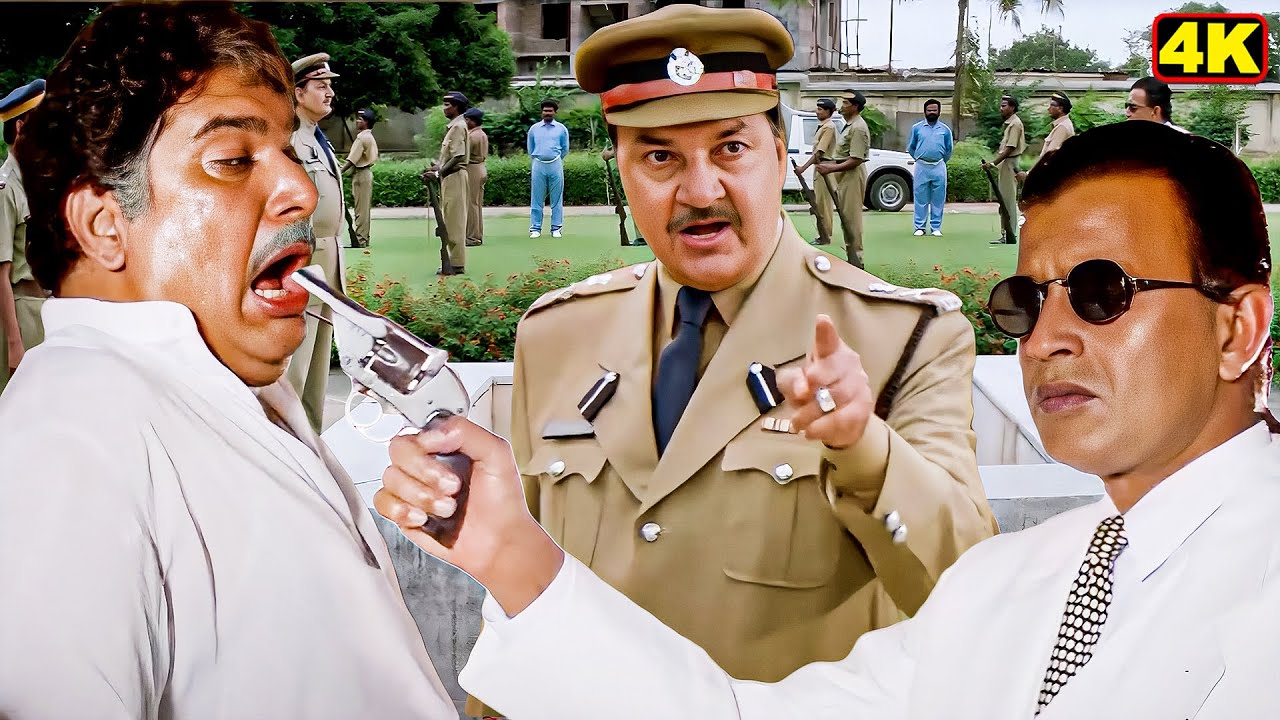 अगर तुम सरकारी ताकत आजमाने की कोशिश किया तो इस की खोपड़ी उरा दूंगा | मिथुन दादा का जबरदस्त एक्शन सीन