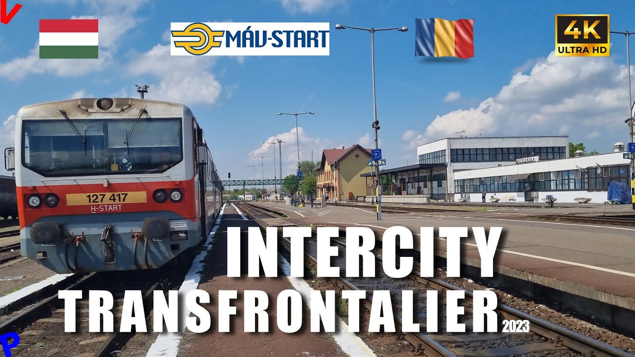 Mateszalka-Carei | Traseul cu trenul transfrontalier Romano-Maghiara INTER PICI (4k60fps)