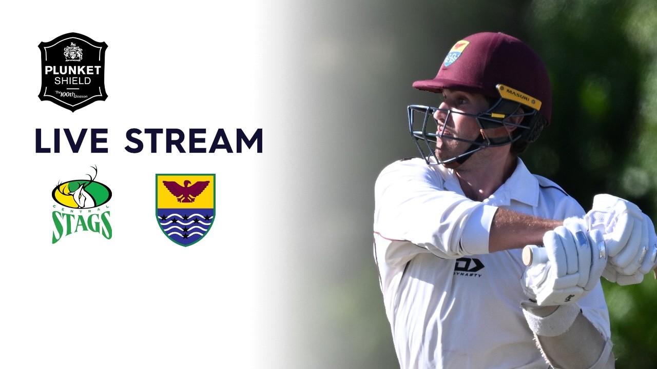 DAY 2 LIVE | Central Stags v Northern Districts - Plunket Shield