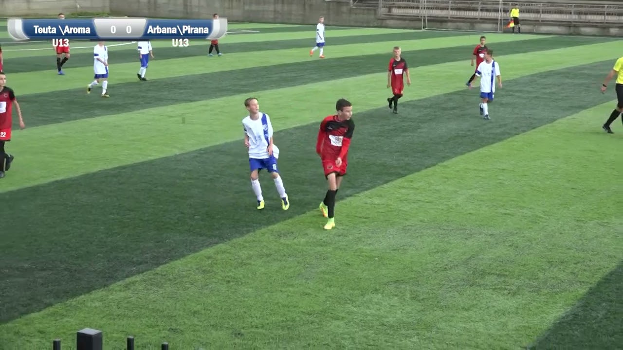 TEUTA /AROMAU13    -  ARBANA/PIRANA U13     4  - 1