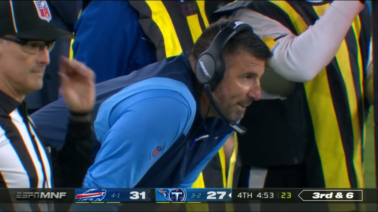 Week 06 4th Q TD drive Mike Keith play-by-play Tennessee Titans vs Bills