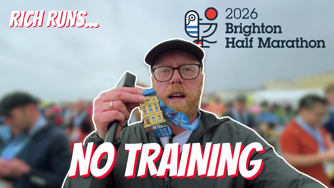 RICH RUNS... The Brighton Half 2026 without training
