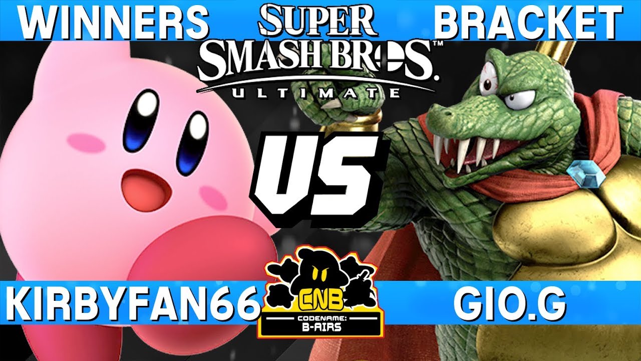 Smash Ultimate - Kirbyfan66 (Kirby) vs Gio.G (K. Rool) - CNB 172 Winners Bracket