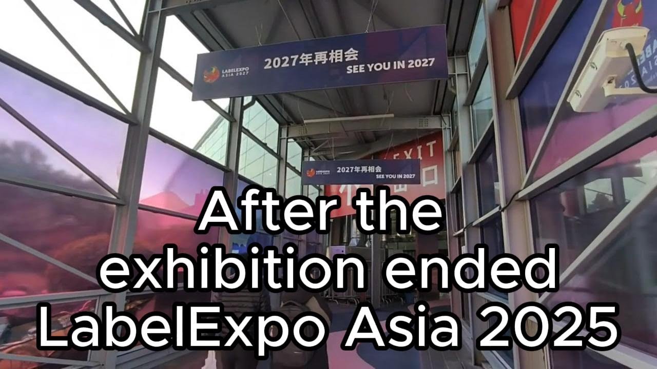 LabelExpo Asia 2025 in Shanghai Last Day of the Show: What They DON'T Show Visitors?