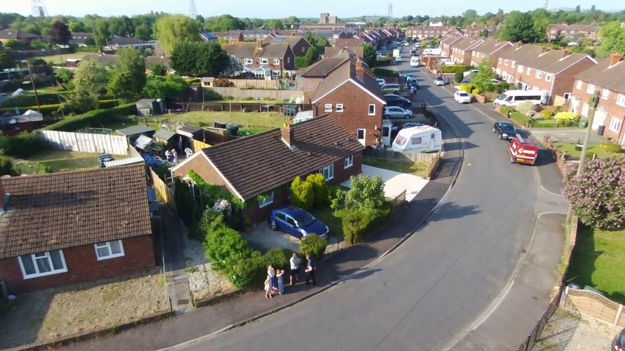 Frampton On Severn from above