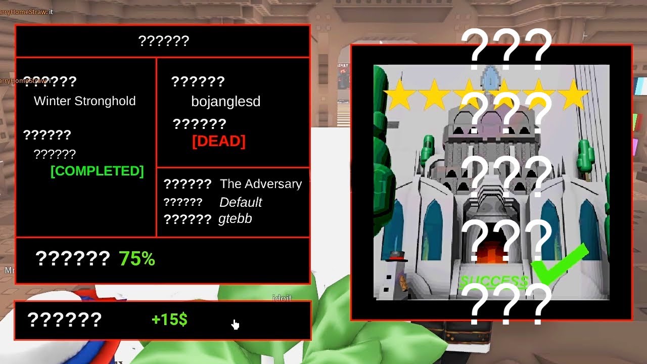 Questioner ARG | Roblox BREAK IN AND STEAL THINGS