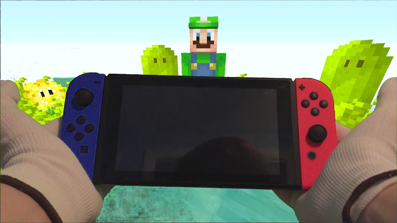 REALISTIC MINECRAFT - MARIO'S NINTENDO SWITCH -